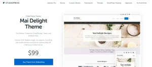 StudioPress Mai Lifestyle Pro Genesis WordPress Theme