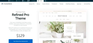 StudioPress Refined Pro Genesis WordPress Theme