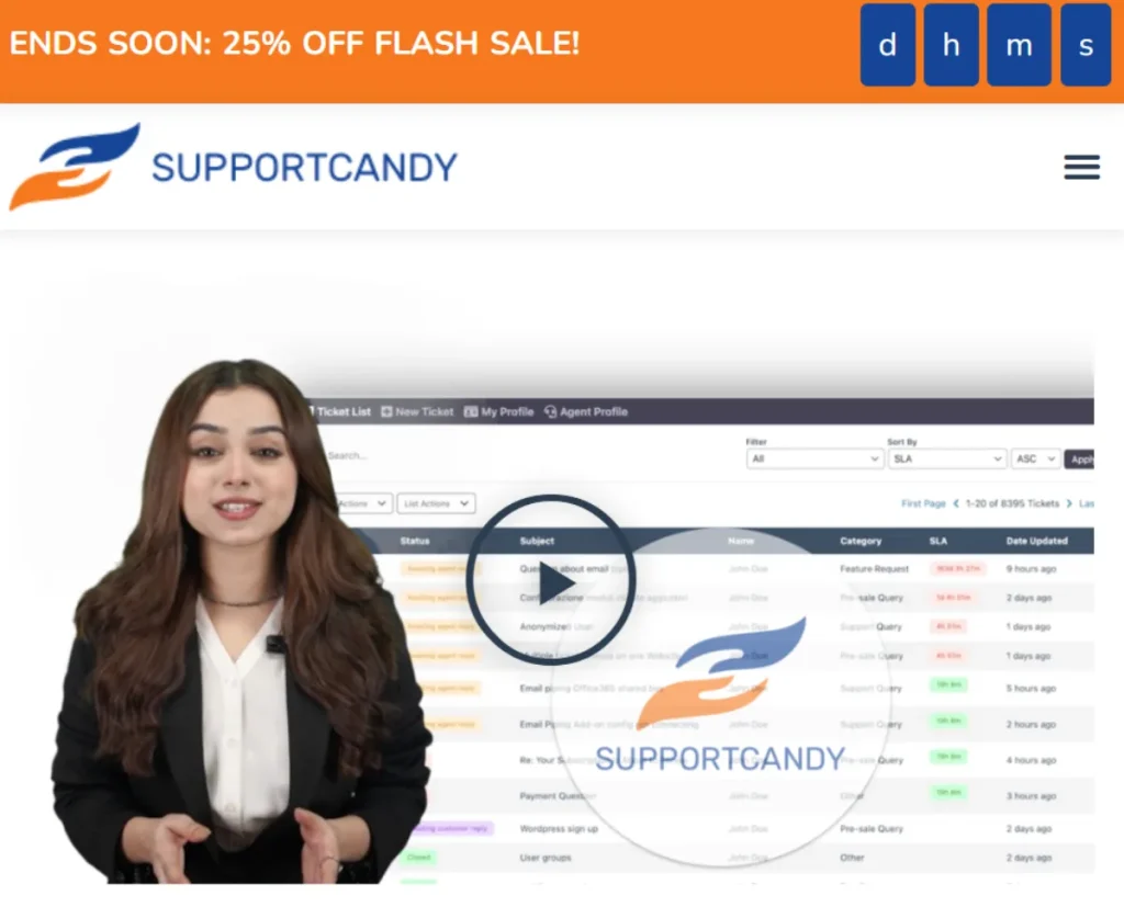SupportCandy – SLA