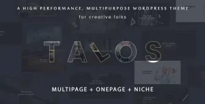 Talos - Creative Multipurpose WordPress Theme