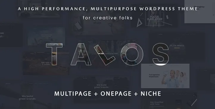 Talos - Creative Multipurpose WordPress Theme