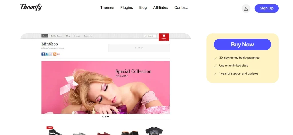 Themify Minshop WooCommerce Theme