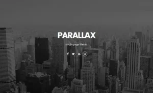 Themify Parallax WordPress Theme