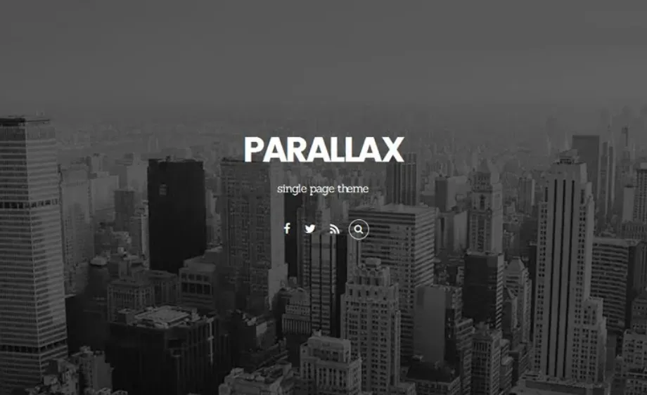 Themify Parallax WordPress Theme