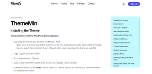 Themify Thememin WordPress Theme