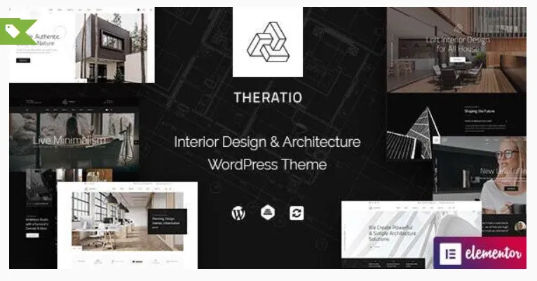 Theratio - Architecture & Interior Design Elementor WordPress Theme