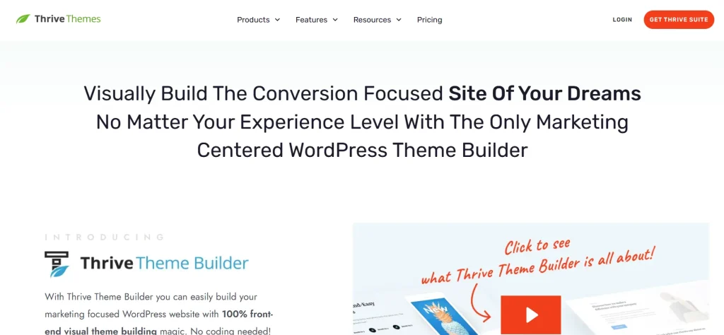 Thrive Themes Rise WordPress Theme