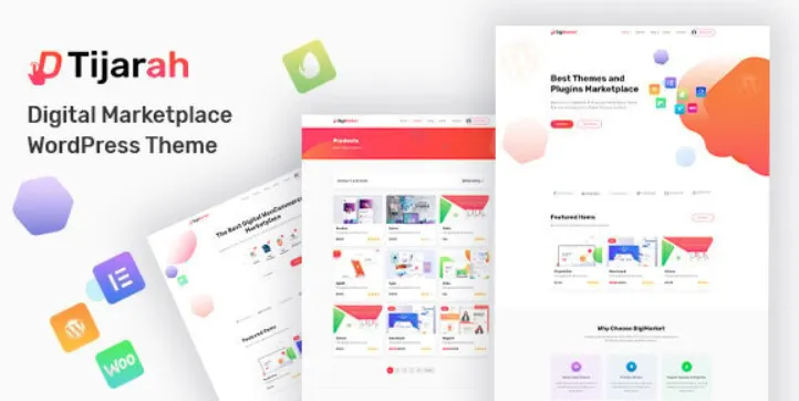 Tijarah - Digital Marketplace WooCommerce Theme