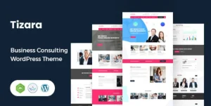 Tizara - Business Consulting WordPress Theme