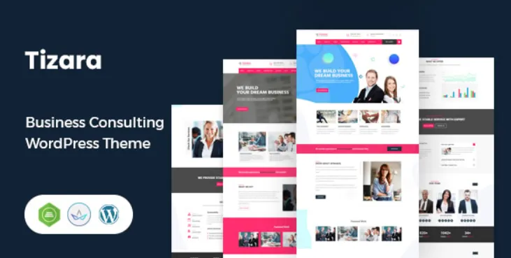 Tizara - Business Consulting WordPress Theme