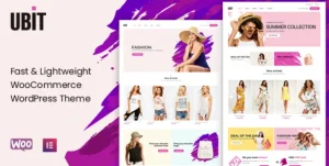 Ubit - Fashion Store WooCommerce Theme