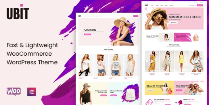 Ubit - Fashion Store WooCommerce Theme