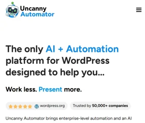 Uncanny Automator Pro