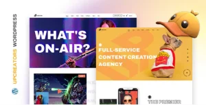 UpCreators - Digital Creators WordPress Theme