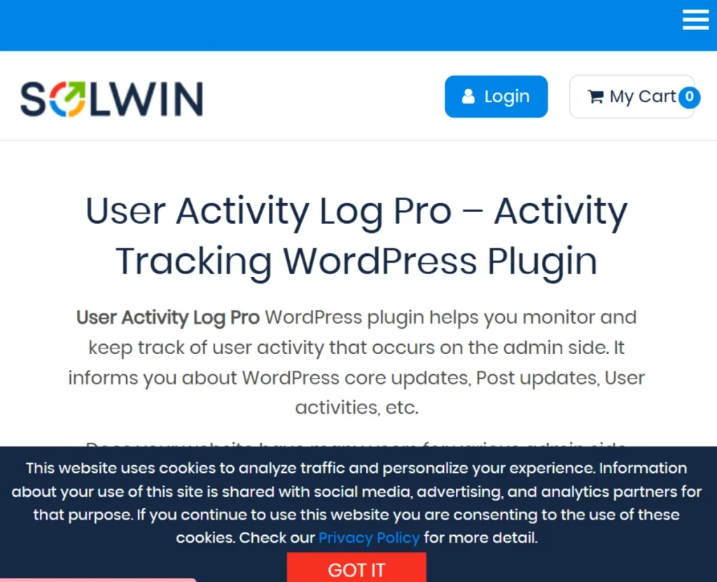 User Activity Log Pro