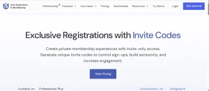 User Registration Invite Codes