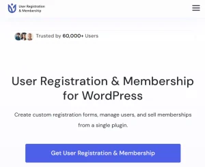 User Registration Membership