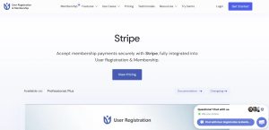 User Registration Stripe