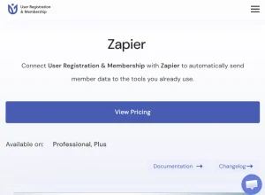 User Registration Zapier