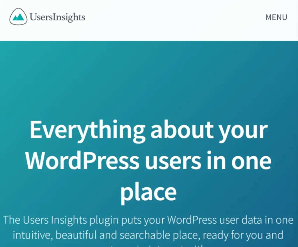 Users Insights