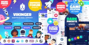Vikinger - BuddyPress and GamiPress Social Community