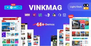 Vinkmag - Multi-concept Creative Newspaper News Magazine WordPress Theme