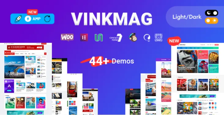 Vinkmag - Multi-concept Creative Newspaper News Magazine WordPress Theme