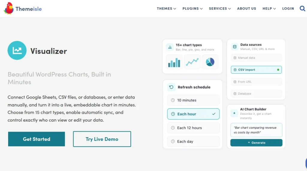 Visualizer: Tables and Charts Manager for WordPress AddOn