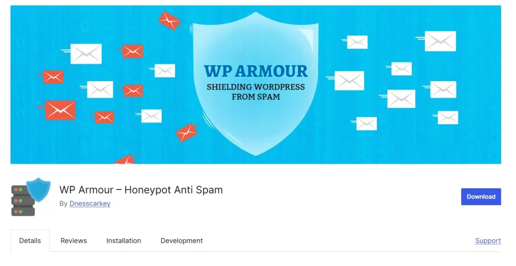 WP Armour Extended – Honeypot Anti Spam