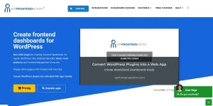 WP Frontend Admin (Premium)