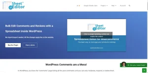 WP Sheet Editor – Comments