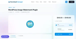 WPDM – Watermark