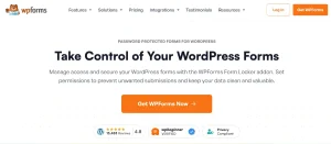 WPForms Form Locker