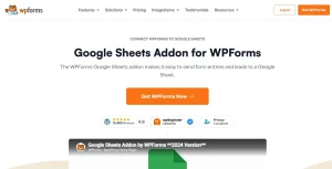 WPForms Google Sheets