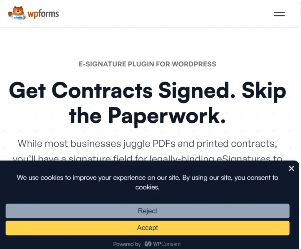 WPForms Signatures