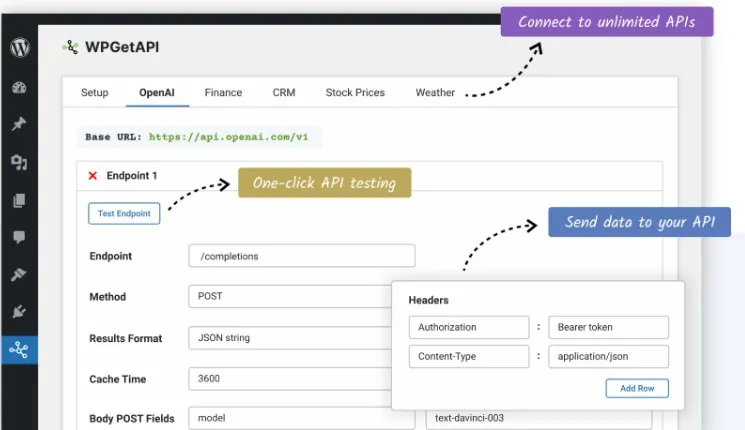 WPGetAPI PRO