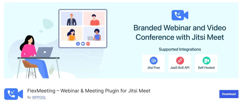 Webinar and Video Conference with Jitsi Meet