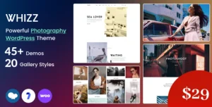 Whizz | Photography WordPress for Photography
