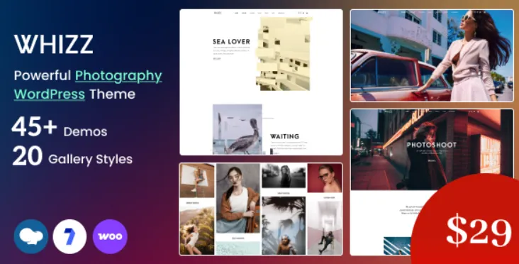 Whizz | Photography WordPress for Photography