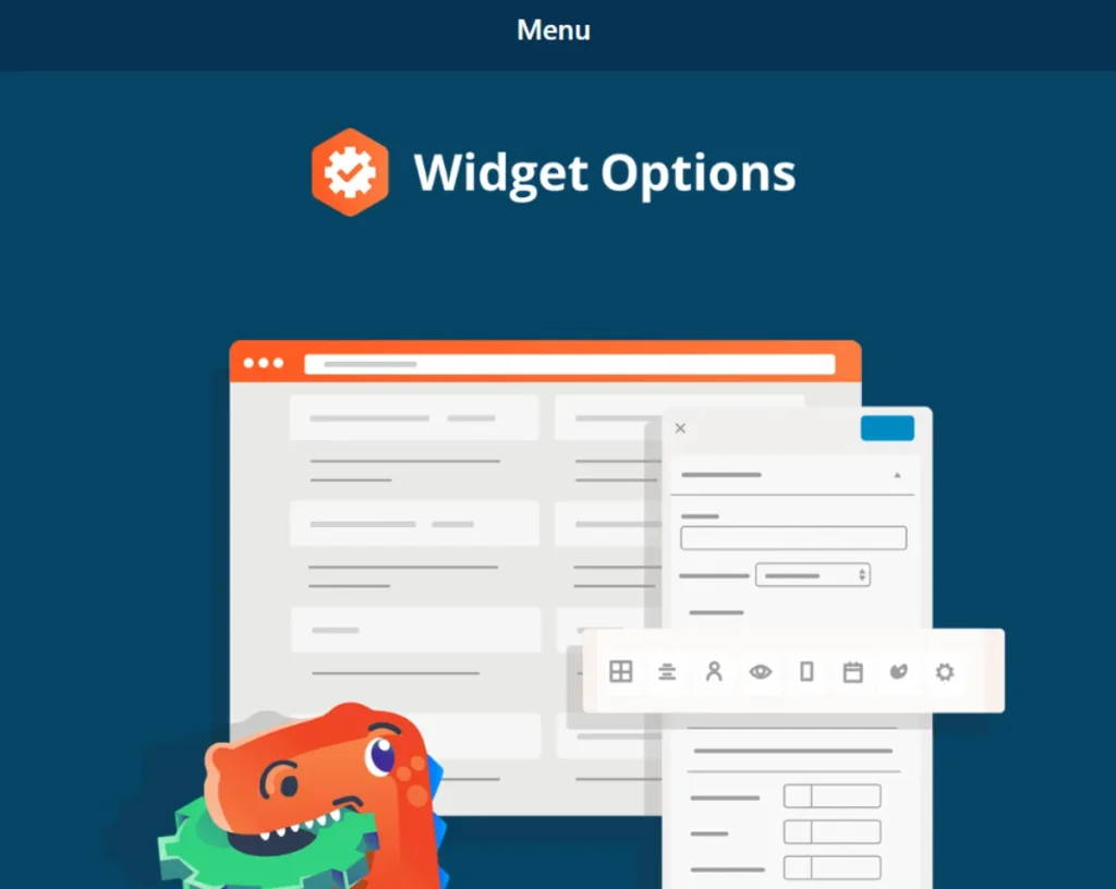 Widget Options – Extended