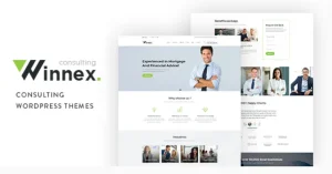 Winnex - Business Consulting WordPress Themes