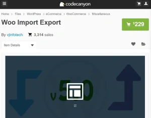 Woo Import Export