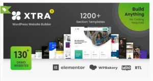 Xtra - WordPress Website Builder + RTL