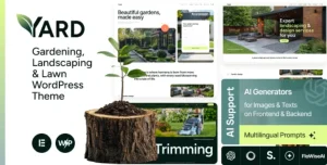 Yard - Gardening, Landscaping & Lawn WordPress Theme