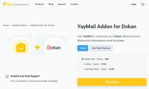 YayMail Addon for Dokan