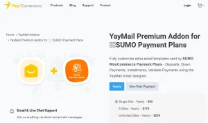 YayMail Addon for SUMO Payment Plans