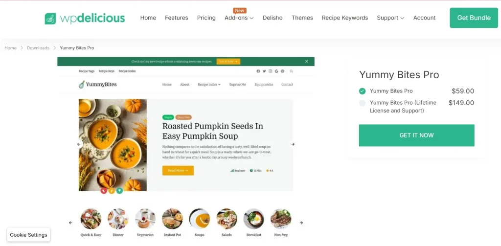 Yummy Bites Pro