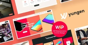 Yungen | Modern Digital Agency Business WordPress Theme