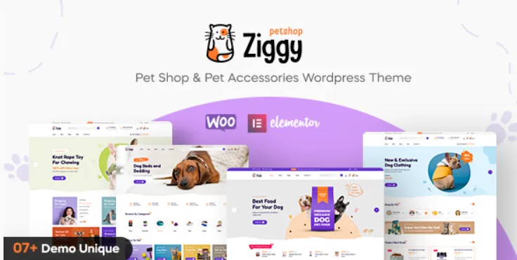 Ziggy - Pet Shop WordPress Theme