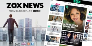 Zox News - Professional WordPress News & Magazine Theme